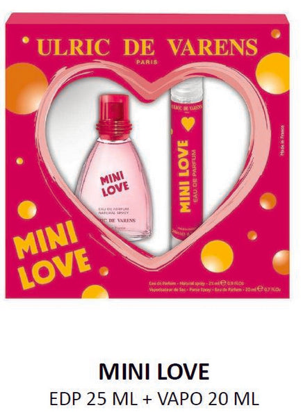 Ulric De Varens Cofanetto Regalo Mini Love  Eau De Parfum 25 ML E Mini 20 ML