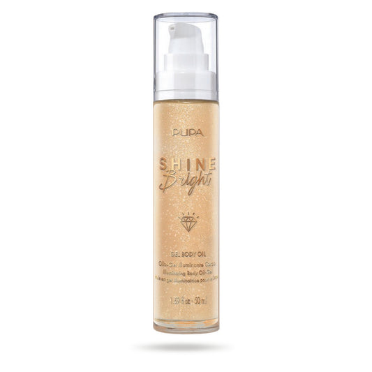 Pupa Shine Bright Gel Body Oil - Gold Diamond - 50ml