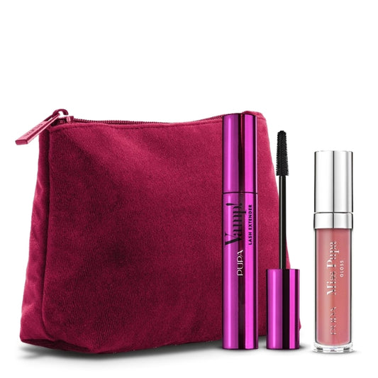 Pupa Cofanetto Regalo Vamp Mascara Lash Extender E Miss Pupa Gloss