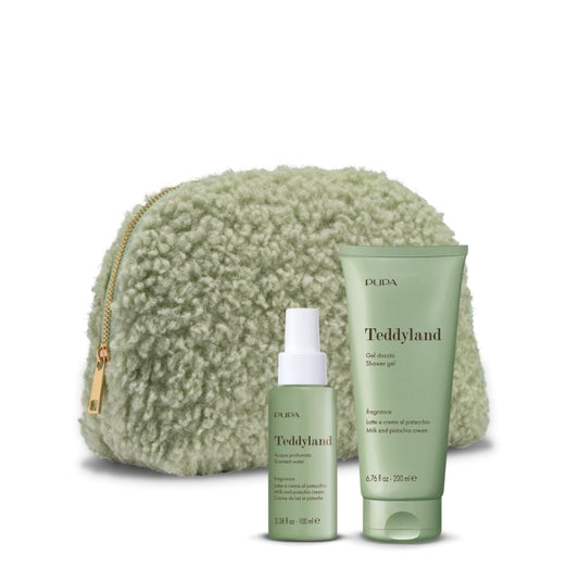 Pupa Cofanetto Regalo Gel Doccia 200 ML E Acqua Profumata 100 ML Latte E Crema Di Pistacchio