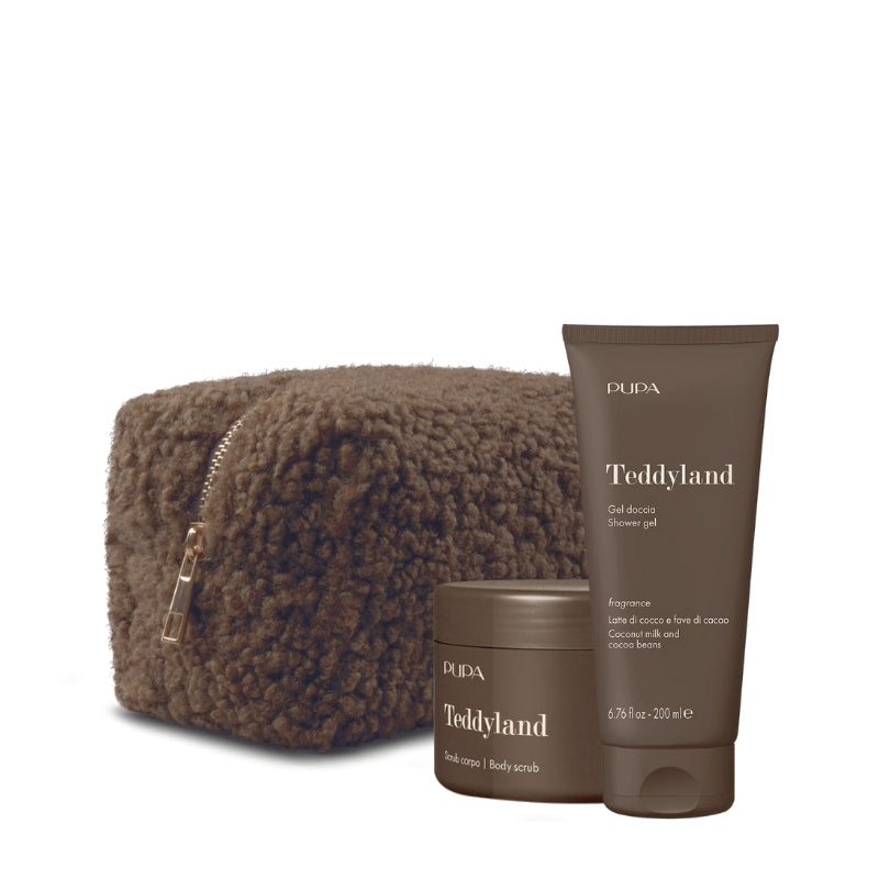 Pupa Cofanetto Regalo Teddyland Doccia 200 ML E  Scrub 150 ML Latte Di Cocco E Fave Di Cacao