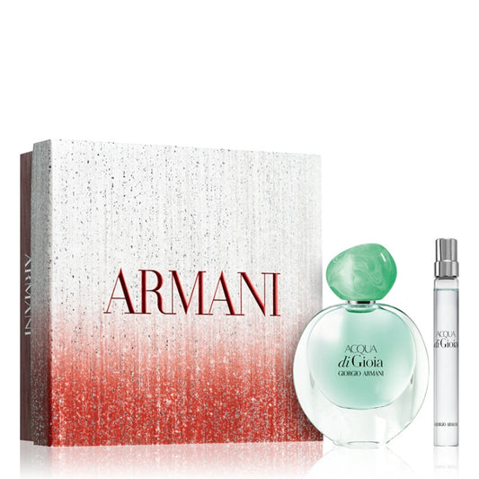 Armani Cofanetto Regalo Acqua Di Gioia Eau De Parfum 30 ML E Mini Eau De Parfum 10 ML