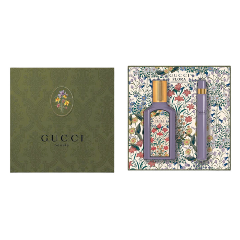 Gucci Flora Confezione regalo Gorgeous Magnolia Eau De Parfum 50ml + Travel 10ml