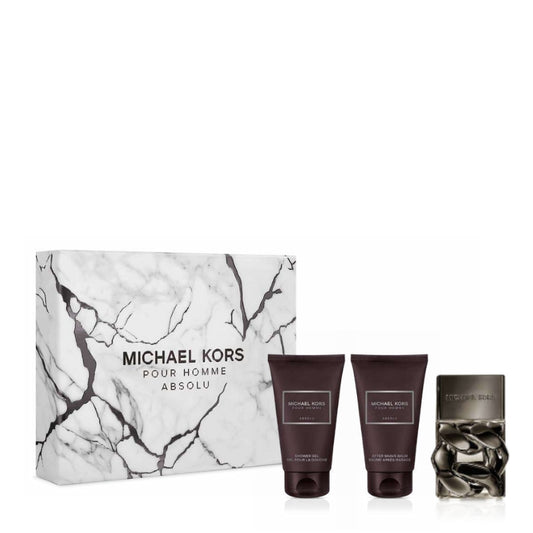 Michael Kors Cofanetto Regalo Pour Homme Absolu Eau De Parfum 50 ML, Doccia Gel 50 ML E Dopobarba 50 ML