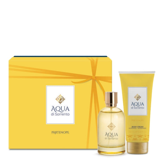 Aqua Di Sorrento Cofanetto Regalo Partenope Eau De Toilette 100 ML E Body Cream 200 ML