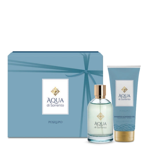 Aqua Di Sorrento Cofanetto Regalo Posillipo Eau De Toilette 100 ML E Doccia Gel 200 ML