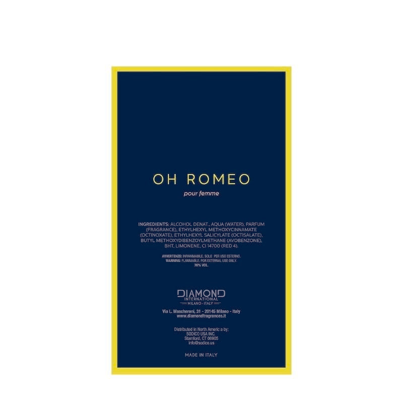 Romeo Gigli Oh Romeo Eau De Parfum 75ml