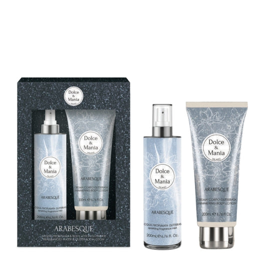Dolce & Mania Cofanetto Regalo Arabesque Acqua Profumata 300 ML E Latte Corpo 200 ML