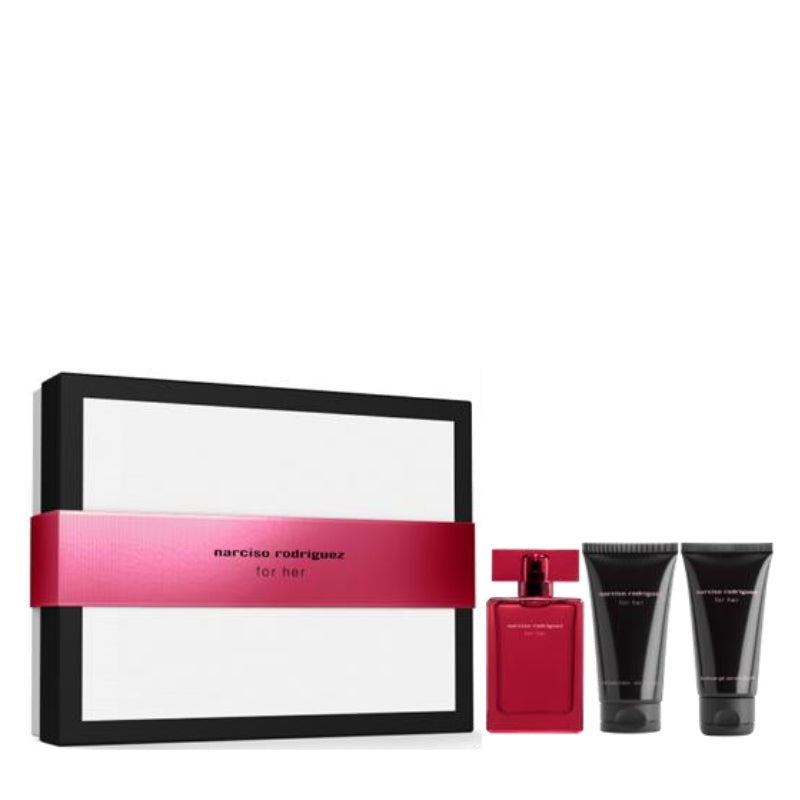 Narciso Rodriguez Cofanetto Regalo For Her Eau De Parfum Intense 50 ML, Latte Corpo 50 ML E Gel Doccia 50 ML