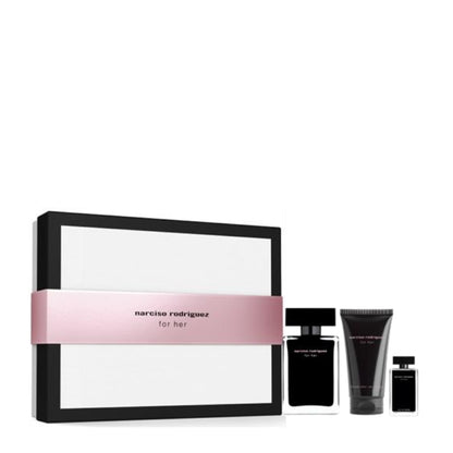 Narciso Rodriguez Cofanetto Regalo For Her Eau De Toilette 50 ML, Latte Corpo 50 ML E Mini Eau De Toilette 7,5 ML
