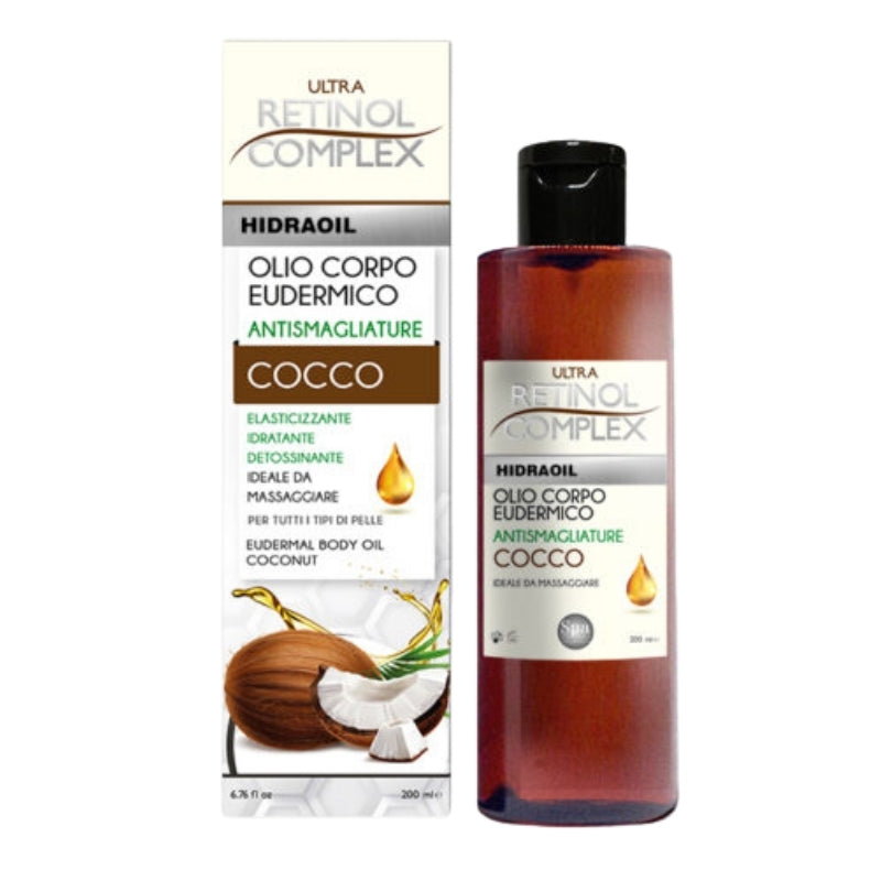 Retinol Complex Olio Corpo Eudermico Cocco 200 ML