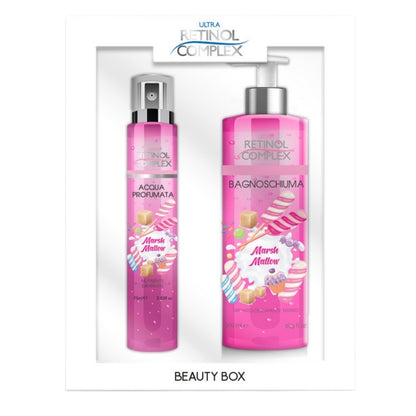 Retinol Complex Bagnoschiuma 500 ML e Acqua Profumata 75 ML Marshmallow