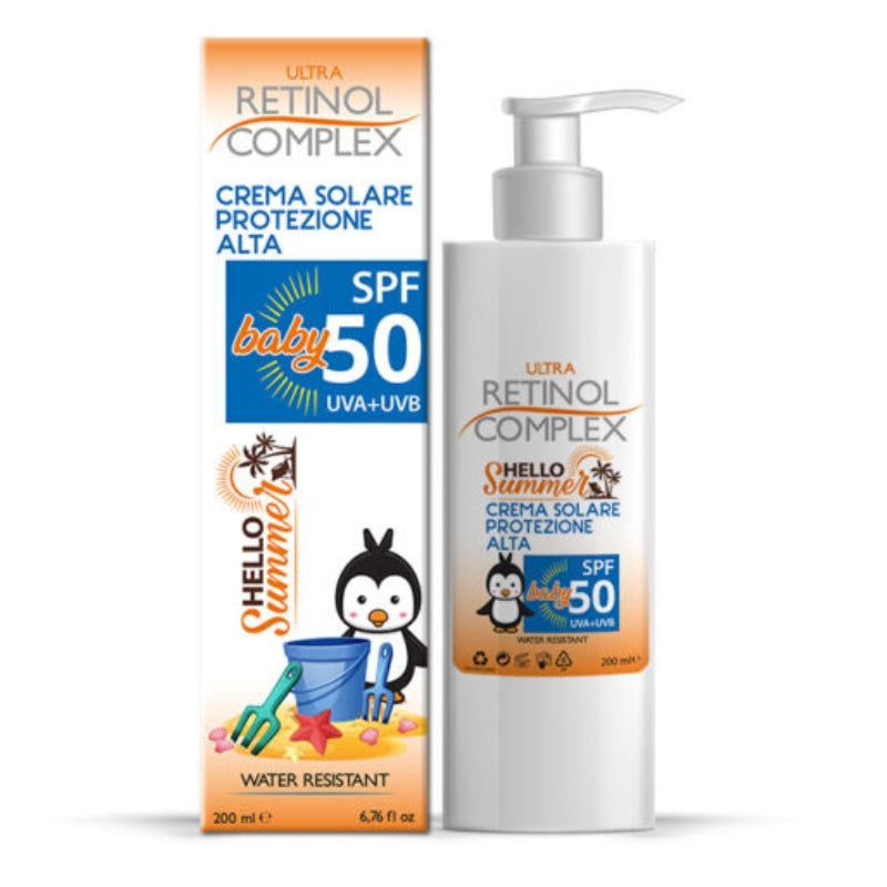 Retinol Complex Sun Crema Solare Bambini Spf 50 200 ML