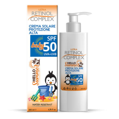 Retinol Complex Sun Crema Solare Bambini Spf 50 200 ML