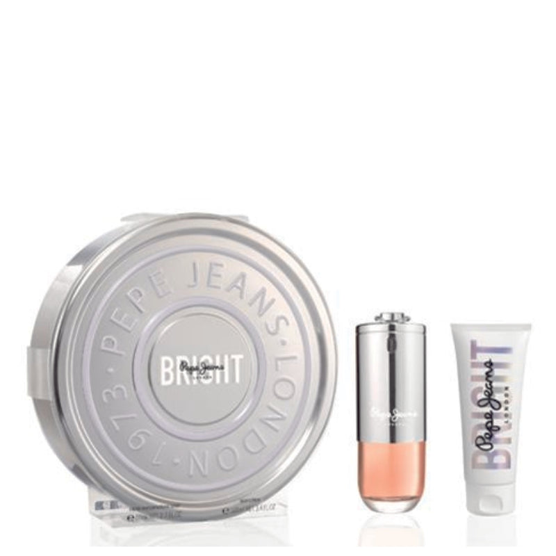 Pepe Jeans Cofanetto Regalo Bright Eau De Parfum 80 ML E Latte Corpo 100 ML