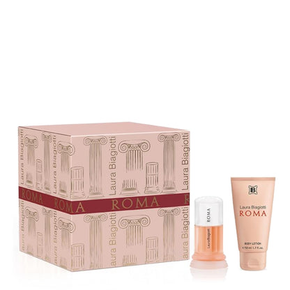 Biagiotti Cofanetto Regalo Roma Donna Eau De Toilette 25 ML E Latte Corpo 50 ML