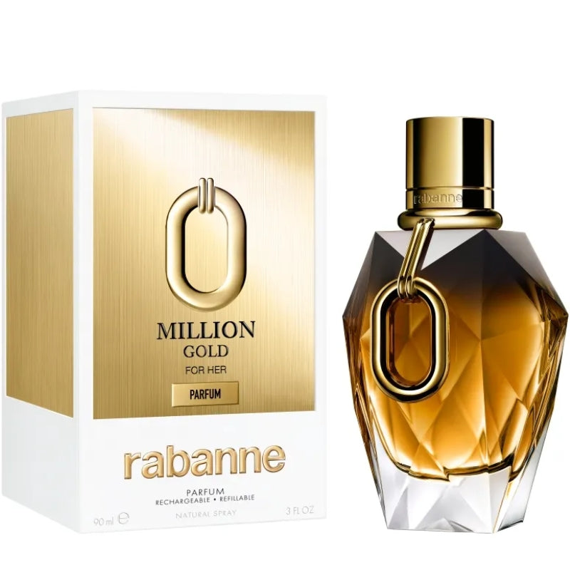 Rabanne Million Gold For Her Le Parfum 90 ML Ricaricabile