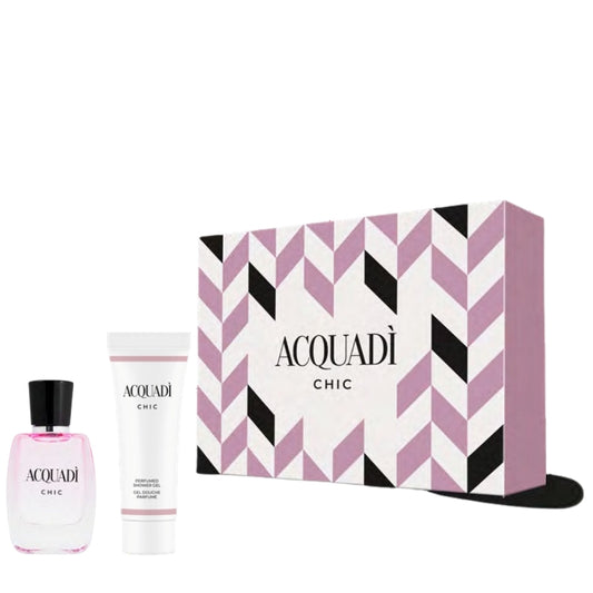 Acquadi Cofanetto Regalo Chic Eau De Toilette 30 ML E Doccia Gel 60 ML