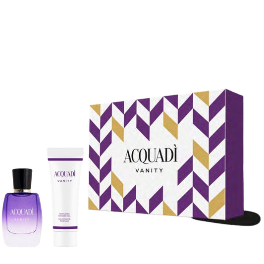 Acquadi Cofanetto Regalo Vanity Eau De Toilette 30 ML E Doccia Gel 60 ML