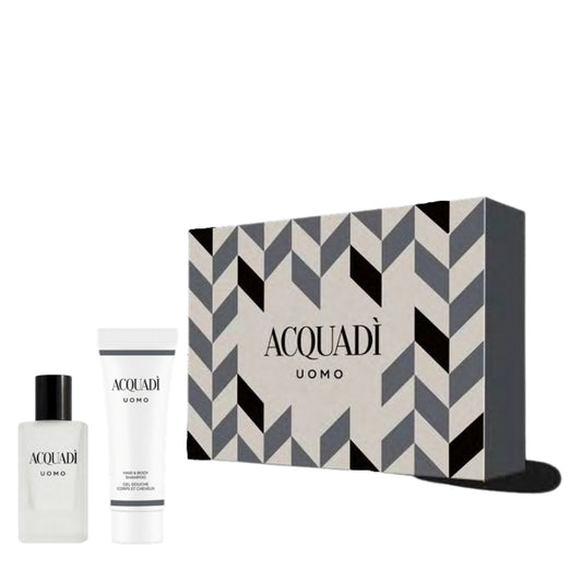 Acquadi Cofanetto Regalo Uomo Eau De Toilette 30 ML E Doccia Shampoo 60 ML