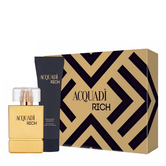 Acquadi Rich Eau De Toilette 30 ML E Doccia 60 ML