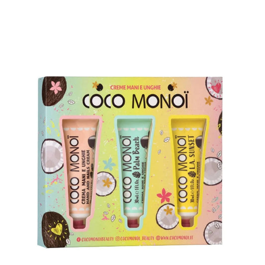 Coco Monoi Cofanetto Regalo Crema Mani E Unghie 3 Creme 30 ML