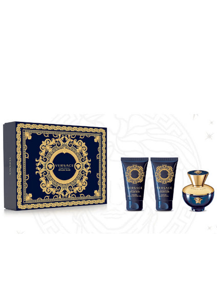 Versace C Dyaln Blue Femme Eau De Toilette 5 ML, Doccia 50 ML E Latte Corpo 50 ML
