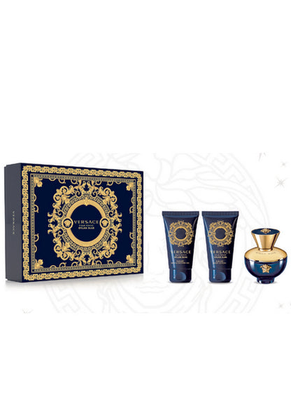 Versace C Dyaln Blue Femme Eau De Toilette 5 ML, Doccia 50 ML E Latte Corpo 50 ML