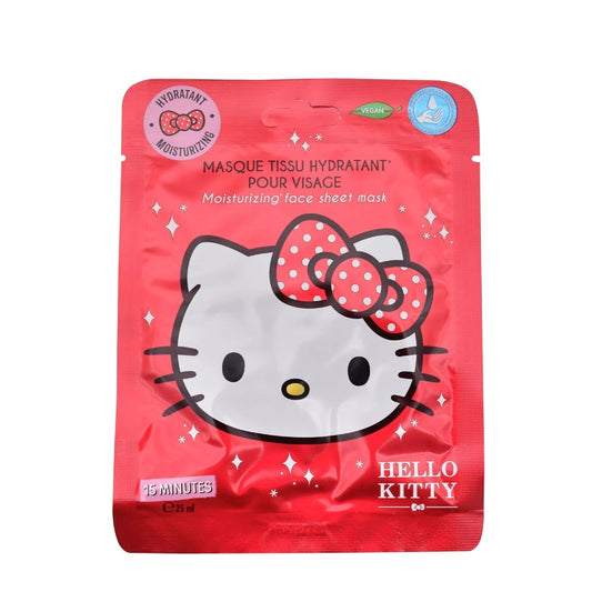 Hello Kitty Maschera Viso In Tessuto