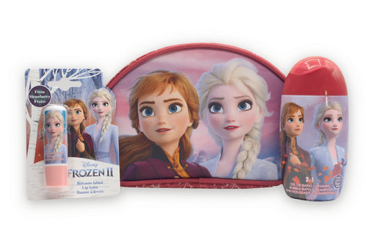 Frozen Confezione Regalo Shampoo, Stick Labbra E Pochette