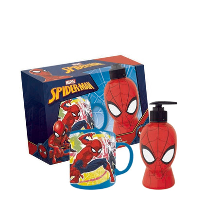 Spiderman Cofanetto Regalo Tazza E Dispenser 2 In 1