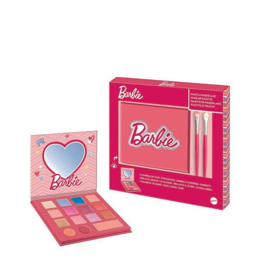 Barbie Cofanetto Regalo Trousse Lip Gloss E Specchio