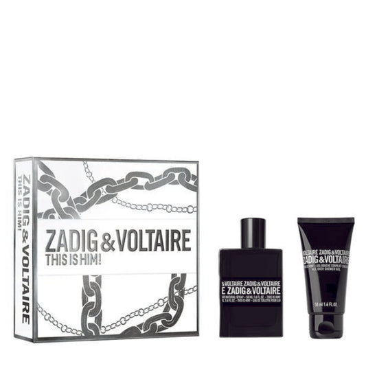 Zadig & Voltaire Cofanetto Regalo This Is Him Eau de Toilette 50 ML E Doccia 50 ML