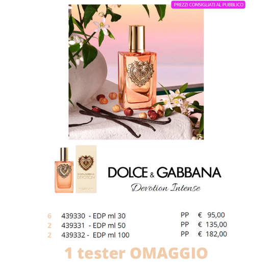 Pacchetto TESTER Dolce&Gabbana Devotion Intense EDP