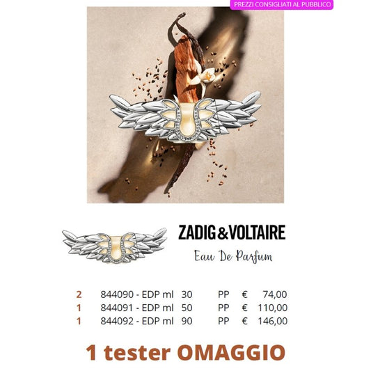 Pacchetto TESTER Zadig & Voltaire Eau de Parfum