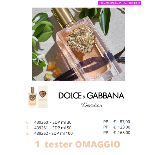 Pacchetto TESTER Dolce&Gabbana Devotion EDP